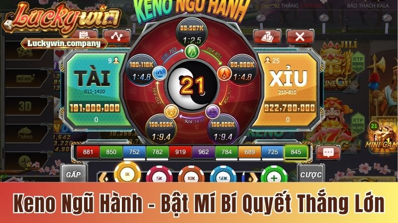 Keno ngũ hành