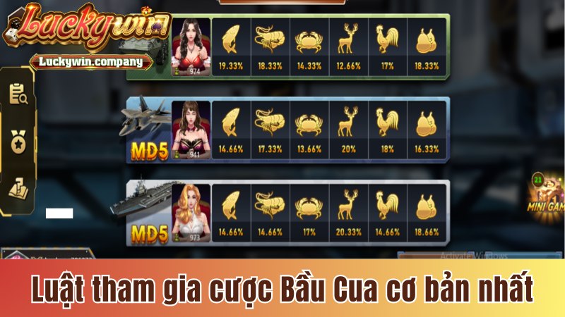 Luật tham gia cược Bầu Cua cơ bản nhất cho hội viên